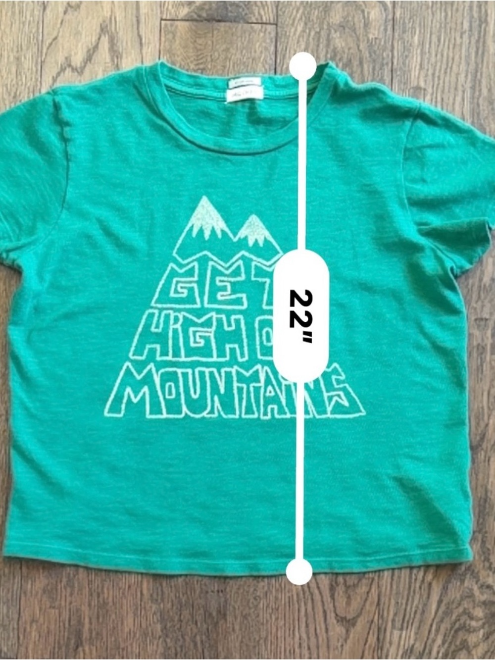 MOTHER 'Get High on Mountains' Graphic Tee - Picture 5 of 10